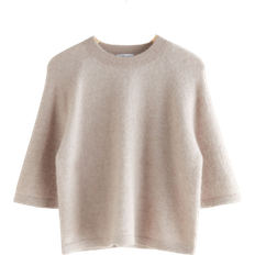 & Other Stories Knitted Top - Oatmeal