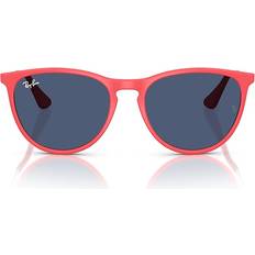 Ray-Ban Erika Kids Solglasögon Silver Montura Blå 50-15