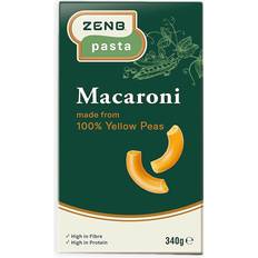 Recycled Packaging Pasta, Rice & Beans Zenb Yellow Pea Macaroni Pasta 340g 1pack