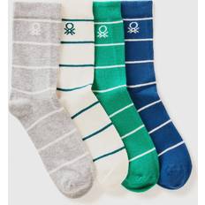 Chaussettes United Colors of Benetton Quattro Paia Di Calzini Fantasia 6AO30703P Multicolore