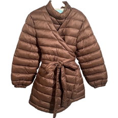 Najell Graviditet & Amning Najell Puffer Jacket Coconut Brown