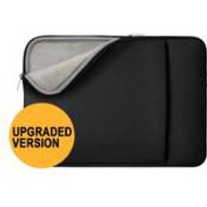 Shein Black Laptop Sleeve With Soft Lining For 11, 13, 14, 15, 16 Inch Devices