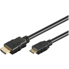 HDMI-kaapeli - Tavallinen HDMI-Mini HDMI Kaapelit Goobay HDMI A - Mini HDMI C M-M