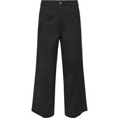 Mujer - Pantalones de lino PixieGirl Linen Wide Leg Trousers - Black