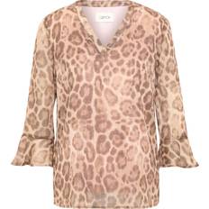 Leopard Blusar Cartoon Blus