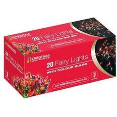 Éclairage Intérieur Guirlandes Lumineuses de Sapin de Noël 20 Multi Colour Fairy Christmas Tree Light