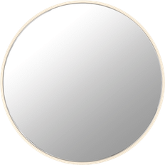 Scandi Living Sphere Beige Wall Mirror 80cm