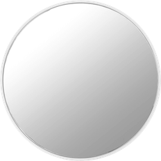 Stål - Vita Speglar Scandi Living Sphere White Väggspegel 80cm