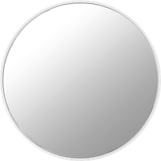 Scandi Living Sphere White Wall Mirror 80cm