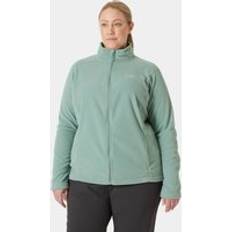 Helly Hansen Daybreaker Plus Full Zip Fleece Green 2X Woman