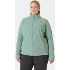 GOTS (Global Organic Textile Standard) Ytterkläder Helly Hansen Women’s Daybreaker Fleece Jacket Plus Grön 2X