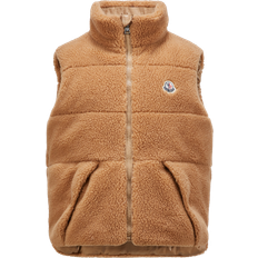 Beige Vesten Moncler Doudoune Sans Manches Colbricon