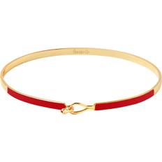 Bangle-Up Lily Bracelet - Gold/Red