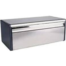 Brabantia Fall Front Bread Bin, Brilliant Steel Brödlåda