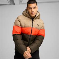 Puma Polyester Pufferjacke Herren dark olive