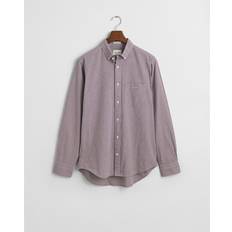 Gant Grey Shirts Gant Men Regular Fit Micro Gingham Poplin Shirt