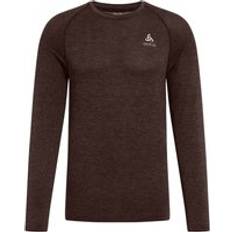 Correr - Hombre - Marrón Ropa Odlo Essential Seamless Larga Hombre - Marron