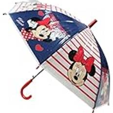 Umbrellas Disney Regenschirme, Unisex, Kinder, Erwachsene, Regen- und Windschutz, faltbar, langlebig, wasserdicht, Modell MF 5250A938-NAVY-TU, marine, Taille unique jeune, Klassisch