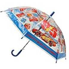 Disney Regenschirme, Unisex, Kinder, Erwachsene, Regen- und Windschutz, faltbar, langlebig, wasserdicht, Modell C 52508300-WHITE -TU, weiß Taille unique jeune, Klassisch