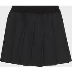 Moncler Skirts Moncler Girl's Logo Emblem Pleated Skirt, 4-6 BLACK