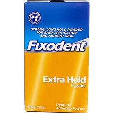 Dental Fixatives Fixodent Denture Adhesive Powder Extra Hold 80 ml 6 Pack