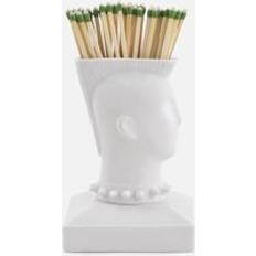 Jonathan Adler Mohawk Match Strike - White Figurine