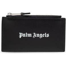 Wallets & Key Holders Palm Angels logo-appliqué leather wallet - men - Black/White