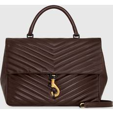 Edie Chevron Quilt Leather Shoulder Bag