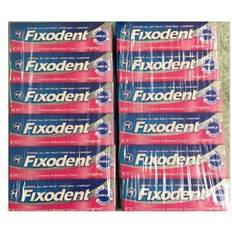 Antibacterial Dental Fixatives Fixodent Denture Adhesive Cream 0.75 oz 12 Pack