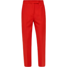 s.Oliver Black Label Tapered Legs Trousers - Cranberry