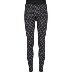 Printed Leggings - Black