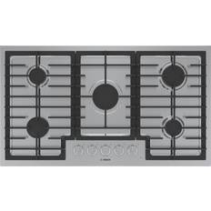 Bosch Built in Cooktops Bosch NGM5659UC 36 Inch Wide 5 Burner Natural Gas Cooktop with OptiSim