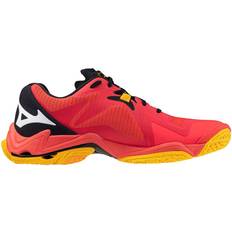 Men - Red Volleyball Shoes Mizuno Wave Lightning Z8 - Radiant Red/White/Carrot Curl