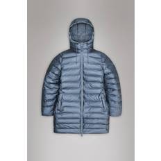 Rains Lohja Long Puffer Curve Jacket - Bay