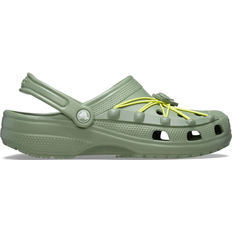 Hombre - Verde Zapatillas de Exterior Crocs Classic Bungee Cord - Moss/Multi