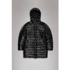 Kleding Rains Lohja Long Curve Puffer Jacket - Night