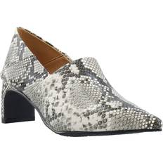 Dame - Multifargete Pumps Bianco Rowe Heel Step Down Mule #S Kvinde Mules hos Magasin