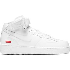 NIKE Supreme x Air Force 1 Mid M - White