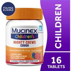 Medicines Daytime Cough Relief Chews Mixed Berry 16 ct