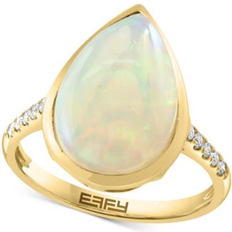 Opal Rings Effy Teardrop Ring - Gold/Opal/Diamonds