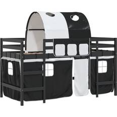 vidaXL Kid's High Bed with Tunnel 33.7x80.9"