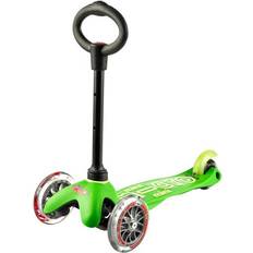 Micro Sammenklappelig Løbehjul Micro Mini 3 in1 Scooter Green