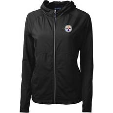 Cutter & Buck Women's Pittsburgh Steelers Adapt Eco Knit Full-Zip Hoodie