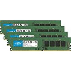 Crucial CT4K16G4DFD8213 64 GB kit 16 GB x 4 DDR4, 2133 MT/s, PC4-17000, Dual Rank x8, DIMM 288-Pin Minne