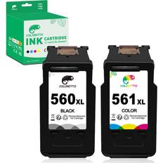 PG-560XL Compatible for Canon 560 XL Pixma TS7450/TS7451/TS5352/TS5353 Printer Ink Cartridge Black