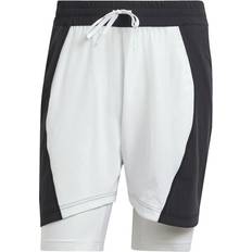 Adidas Short & Set Shorts Herrar Vit