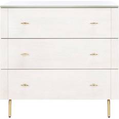 Gold Chest of Drawers Safavieh Genevieve Grey/White Chest of Drawer 36x36"