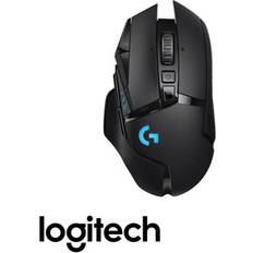 Logitech G502 Wireless Gaming Mouse - Black