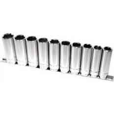 Set Socket Bits KTI28200 Deep Metric 15 mm to 24 mm 6 Point Socket Bit