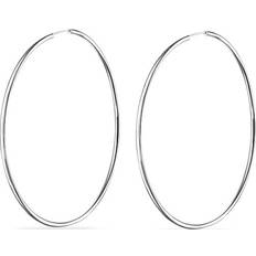 FAVS Hoop Earrings - Silver